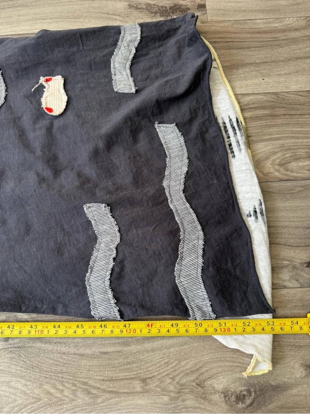 Heel Athens Lab Fish Print Embroidered Convertible Scarf Shawl One Size